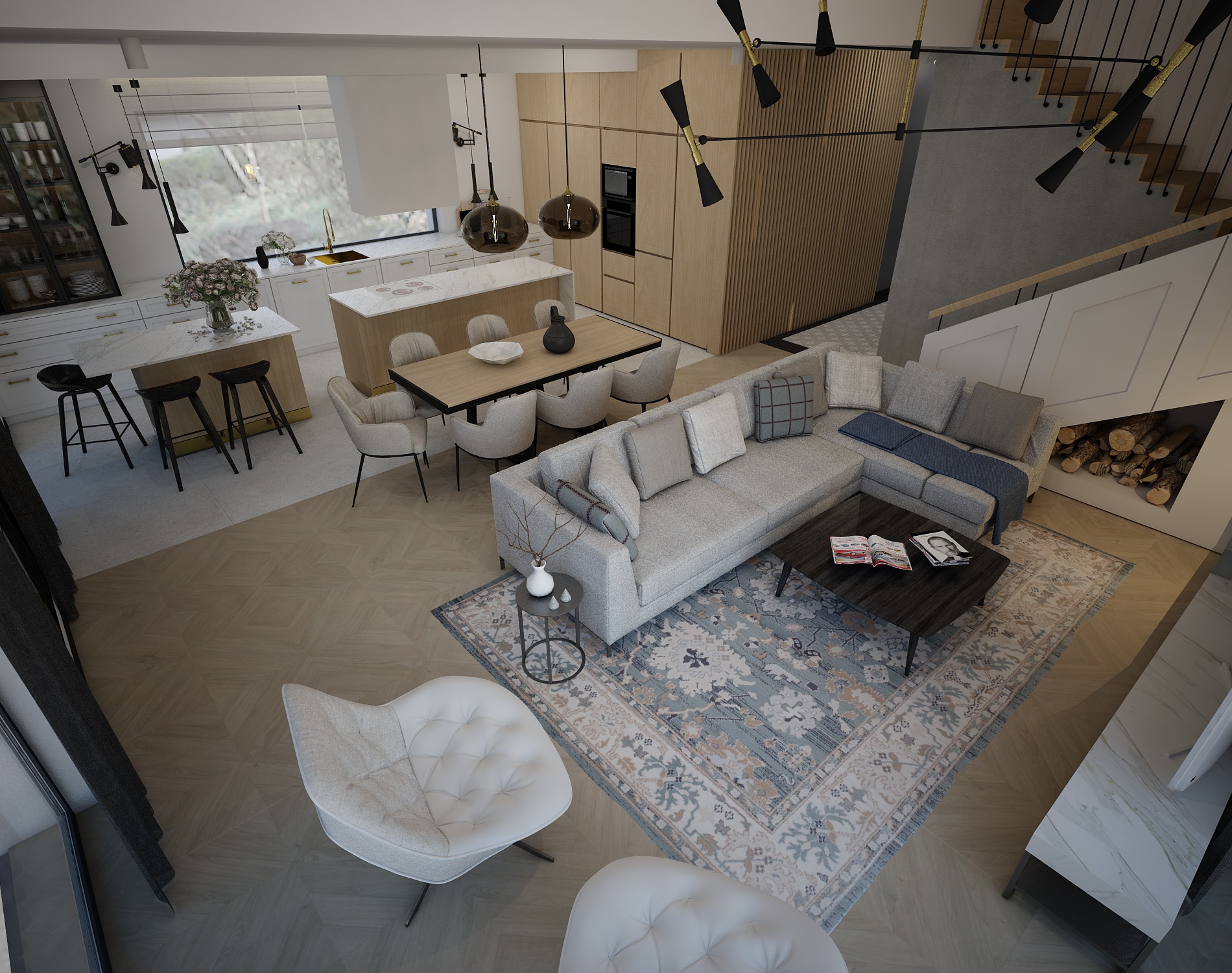 01_projekt-wnetrza-nowoczesna-stodola-hygge-salon-