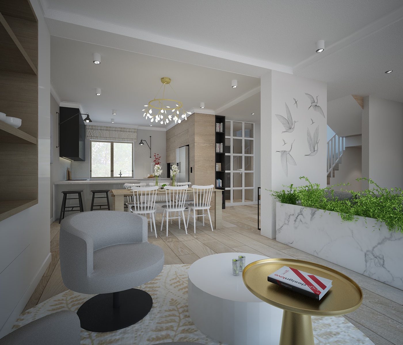02-salon-z-kuchnia-modern-classic